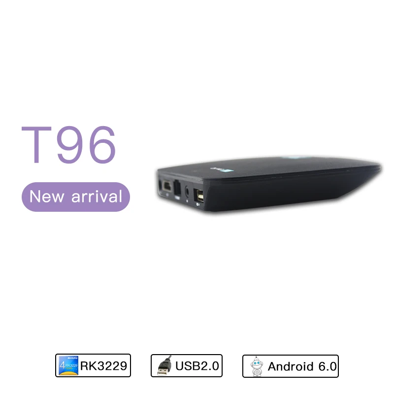 ТВ приставка Android WiFi телеприставка 4K * 2K 7 1 Интернет 1G/8G четырехъядерный 100M LAN KODI 16