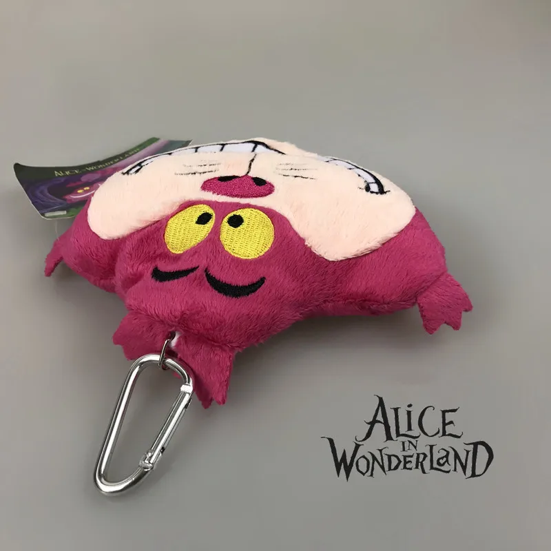 Disney Cartoon Alice's Adventure in Wonderland Чеширский кот 14*10 см мини плюшевая кукла игрушка