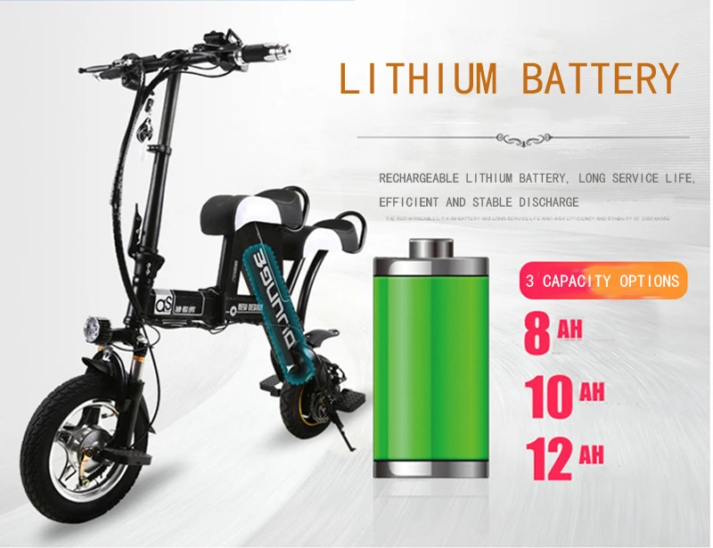 Discount Mini Folding Electric bicycle Citycoco Electric scooter 500W/48V Lithium battery Electric bike Electric motorcycles 4