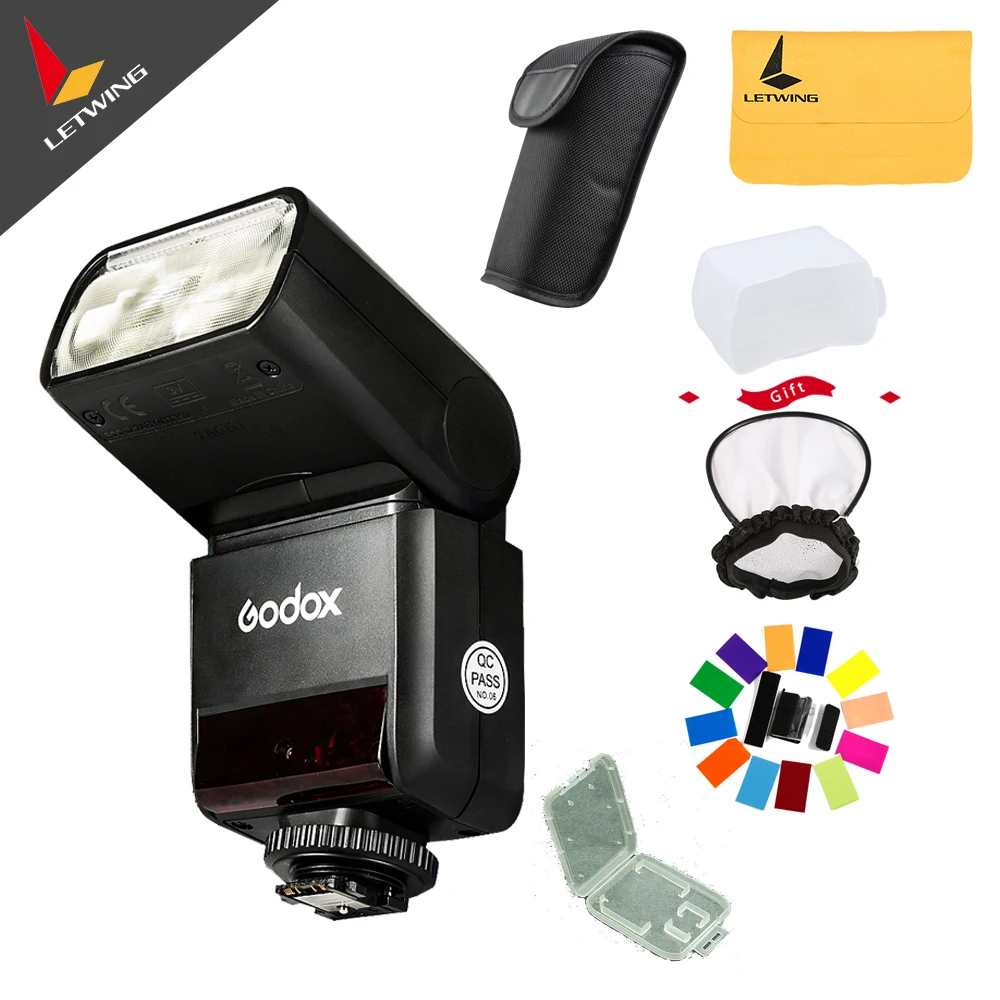 Godox Mini Speedlite TT350S TT350N TT350C TT350O Camera Flash TTL HSS for Sony Mirrorless DSLR Camera
