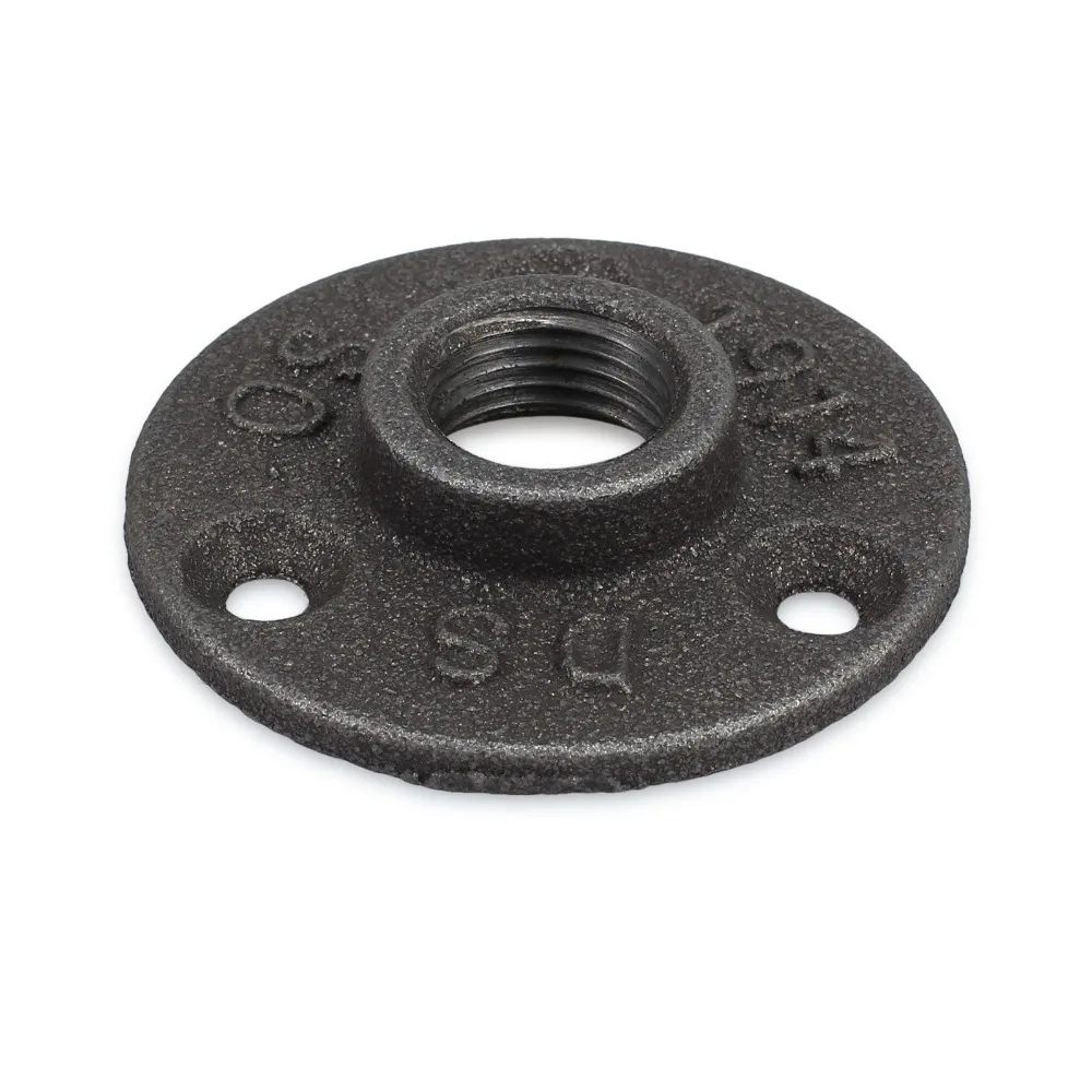 (Отправка из Франции) Neoteck 1 &quot1/2&quot BSP ковкого резьбового пола фланец железные
