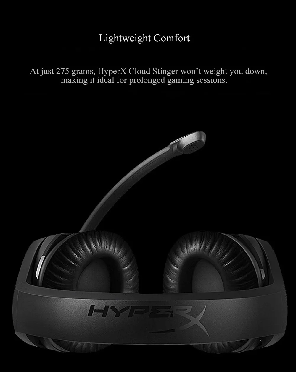 Kingston HyperX Cloud Stinger Auriculares Headphone Steelseries Gaming Headset with Microphone Mic For PC PS4 Xbox Mobile Device (4)