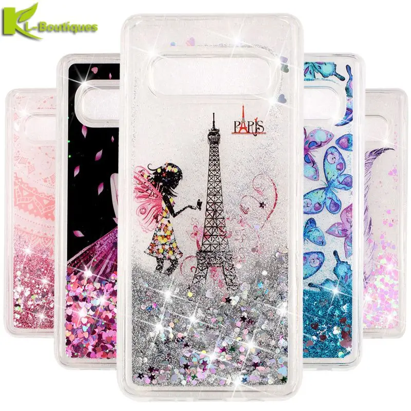 

for Samsung Galaxy S10 Case on for Coque Samsung Galaxy S10 Plus Cover sFor Samsung S10E Fundas Dynamic Liquid Soft Phone Cases