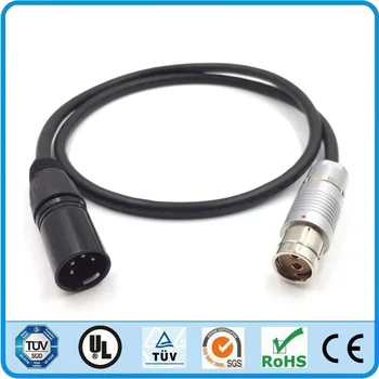 

ARRI Alexa XT SXT SXR SXT-W Classic Camera Power Cable, 2 Pin Female Power input to XLR 4 Pin Male Battery Power output Cable