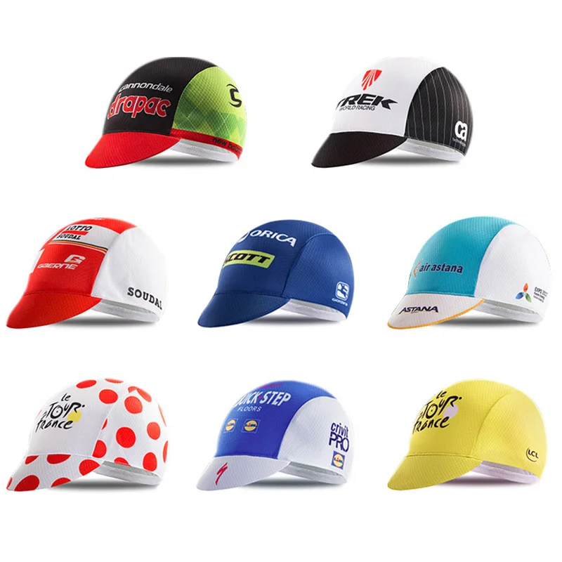 

New Black Cycling Cap Outdoor Road Bicycle Caps For Men and Women Quick Dry Clean Riding Hat Cotton Sport MTB bicycle Hood Cap