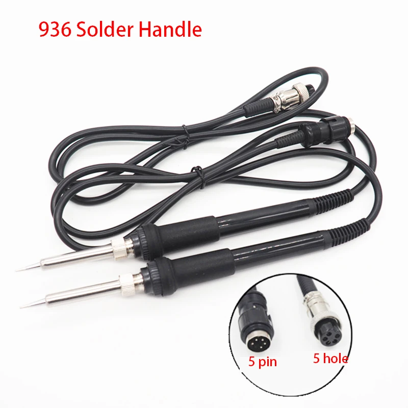 electronics soldering kit NOVFIX Electric Soldering Iron 936 Welding handle 5pin 5 hole 50W 24V Iron Handle Replacement Repair Tool lincoln electric ac 225 arc welder