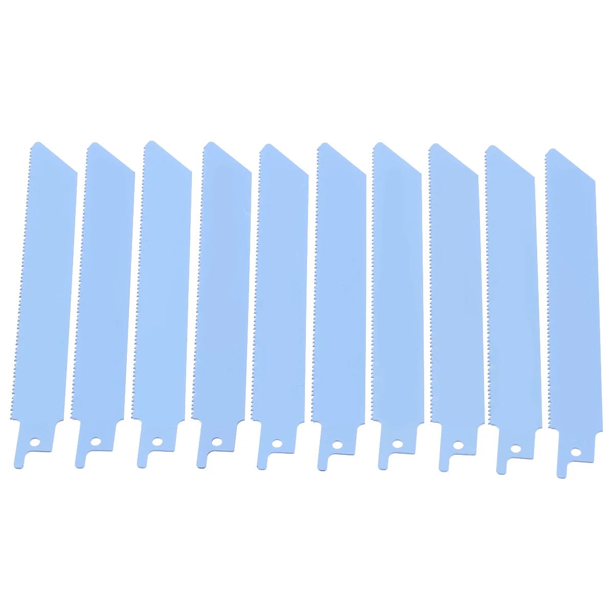 

10Pcs Multi Tool Reciprocating Saw Blade S922BF 150mm 6" Blue Reciprocating Sabre Saw Blades For Home DIY Metal Cutting