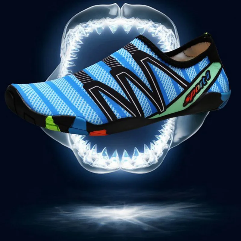 

2019 New Summer Unisex Beach Shoes Men Kids Diving Surfing Swiming Fishing Water Sandalias Women Quick-dry Non-slip Wading shoes