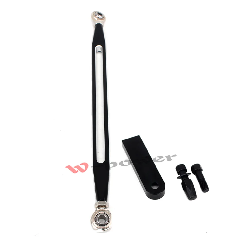 Black Billet Aluminum Shift Link Linkage for Harley Davidson Softail Dyna Glide