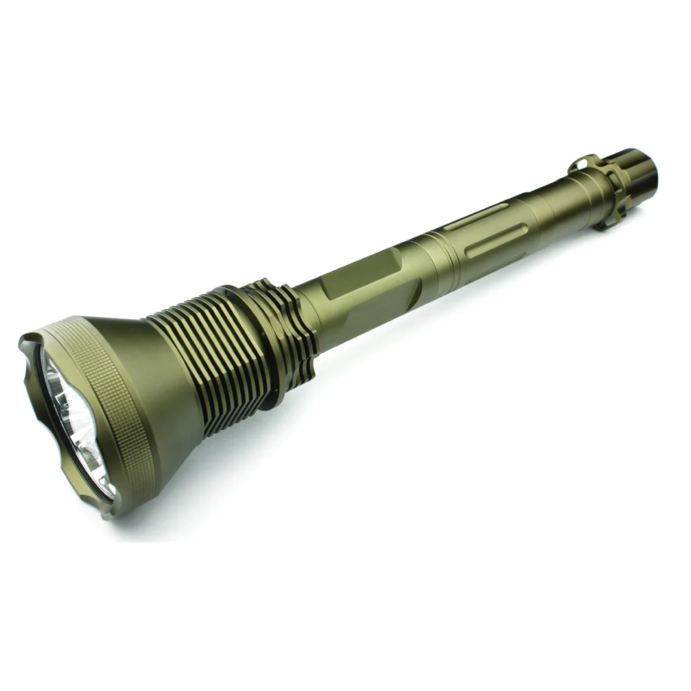 US $144.90 1 Set TrustFire Led Flashlight AK90 12CREE XMLT6 13000 Lm 5Mode Tactical Flashlight w 4 x 26650 Battery for Camping