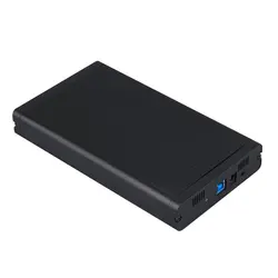 Высокое качество HDD чехол 3,5 дюймов высокая скорость SATA к USB 3,0 SSD адаптер для SSD 12 ТБ жесткий диск коробка внешний жесткий диск корпус