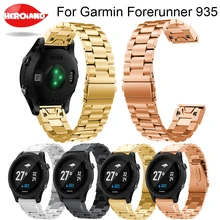 22 мм Quick Fit Fenix 5 из металла Нержавеющая сталь часы Группа ремешок для Garmin Fenix 5/5 Plus/подход S60/Forerunner 935 браслет