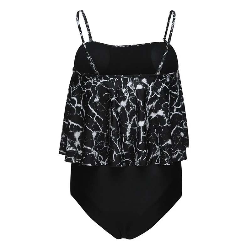 2019 Women Maternity Tube Top Print Bikini Swimwear Swimsuit Bathing Suit Beachwear Maternity Women's Swimsuit Two-Piece C9% (4)