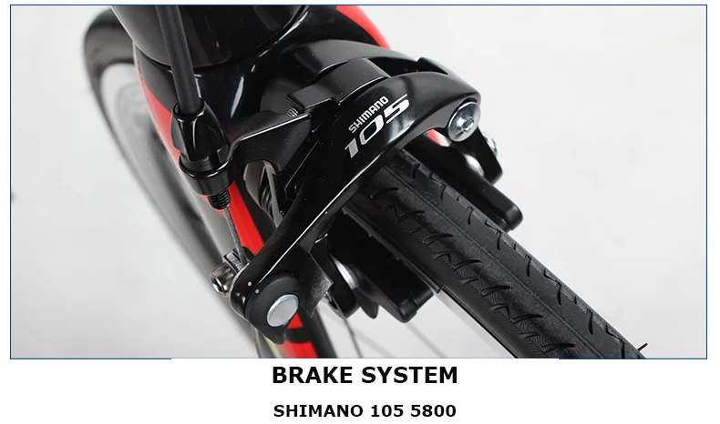 Top 700C carbon fiber road bike t800 super lightweight Road cycling competition level 22 variable speed system Carbon frame fork 15