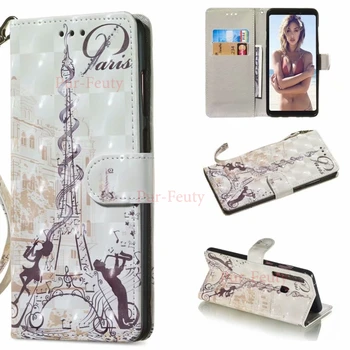 

Cases for Samsung Galaxy A9 2018 SM-A920F/DS A920F Suitable clamshell pattern fashion dustproof for Galaxy A 9 2018 SM 9A750F/DS