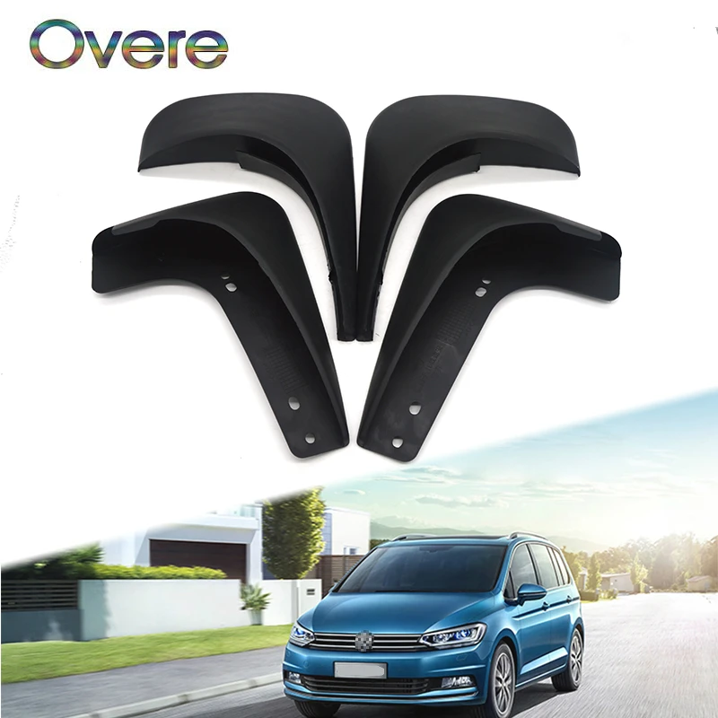 Overe автомобильные передние и задние брызговики для 2004 2005 2006 2007 2008 2009 2010 VW Touran Caddy