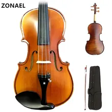 ZONAEL 80S-022 ручной работы профессиональное деревянное Violin4/4 Музыкальные инструменты 4/4 классификации скрипки клен ель