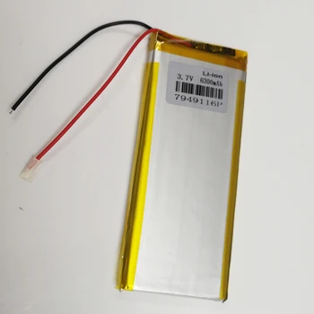 

1-2PCS 3.7V rechargeable lithium ion polymer battery 6300mAh 7949116 LIPO li-ion cell for E-Book GPS DVD Power bank Tablet PC
