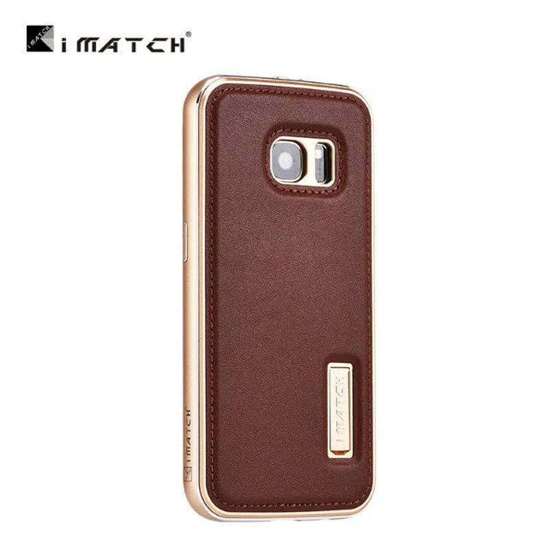bilder für Echtes Leder Aluminium Metallrahmen & Echtes Leder Rückseitige Abdeckung Telefon fällen für samsung galaxy s5 s6 s6 edge s7 s7 rand JS0615 bilder für Echtes Leder Aluminium Metallrahmen & Echtes Leder Rückseitige Abdeckung Telefon fällen für samsung galaxy s5 s6 s6 edge s7 s7 rand JS0615