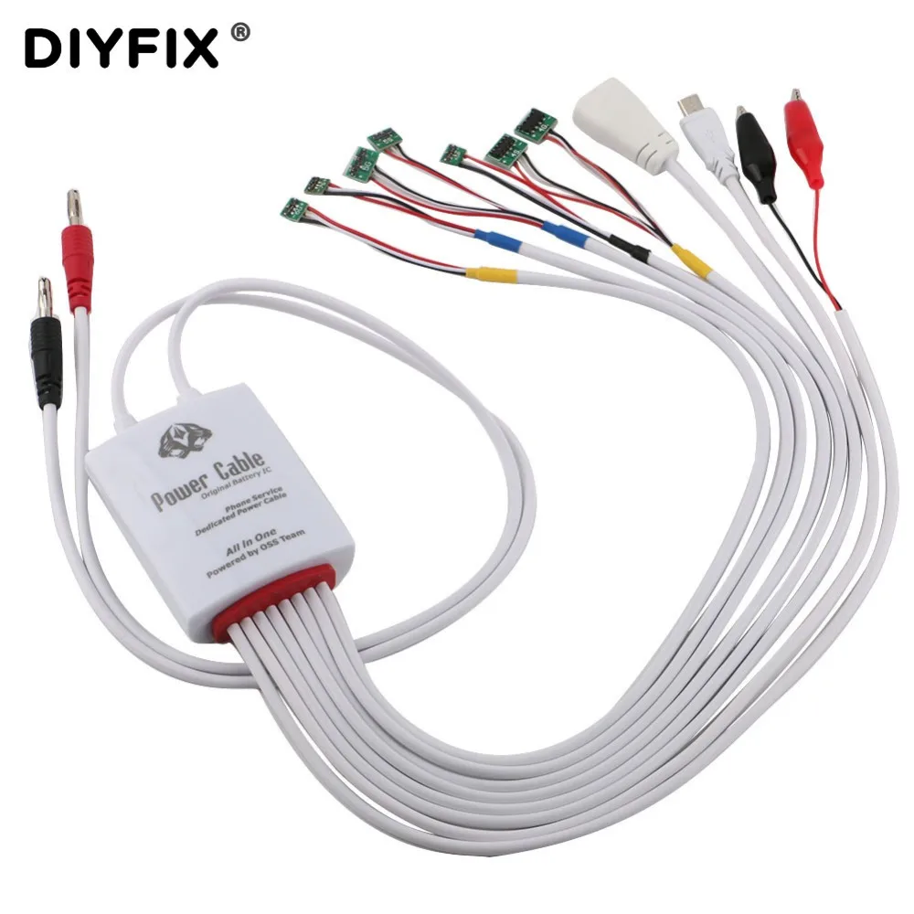 

DIYFIX Professional DC Power Supply Cable Phone Dedicated Power Test Cable for Apple iPhone 4-7 Plus Logic Board Charging Wire