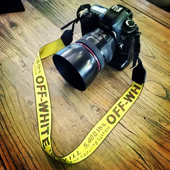 

off white Neoprene Neck Strap for Canon nikon pentax sony fuji olympus camera