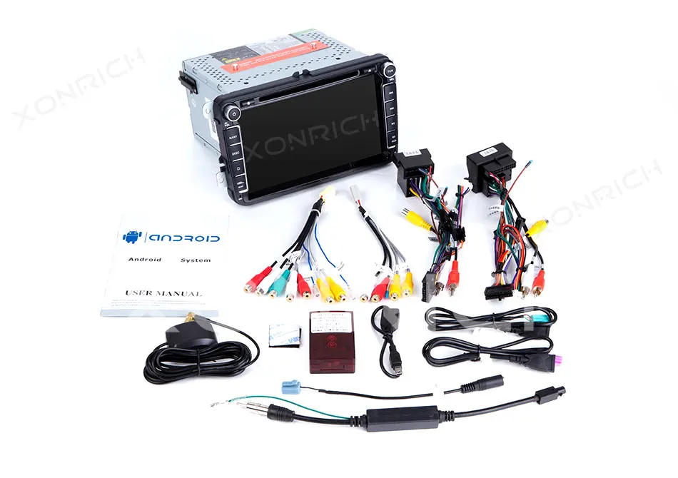 Best 2 din Android 8.1 GPS Car Multimedia For Volkswagen VW Passat b6 Polo T5 Skoda Octavia 2 3 Superb Seat leon 2 AutoRadio golf 5 6 23