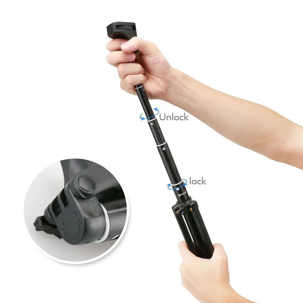 Portefeuille 3 in 1 Yunteng Selfie Stick Tripod Stand Mini Monopod Bluetooth For Iphone X 8 7 6 Xiaomi Redmi 5 Plus mi a1 Holder (3)