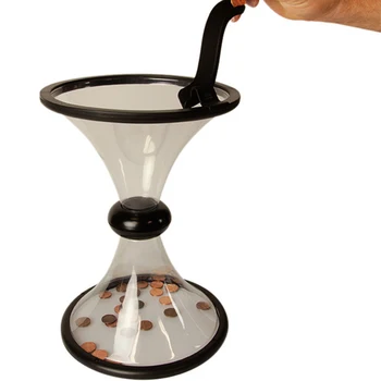 

Creative Piggy Bank Transparent Large Save Saver Wedding Money Box Coin Saving Hucha Transparente Piggybank Child Storage 6KOA65