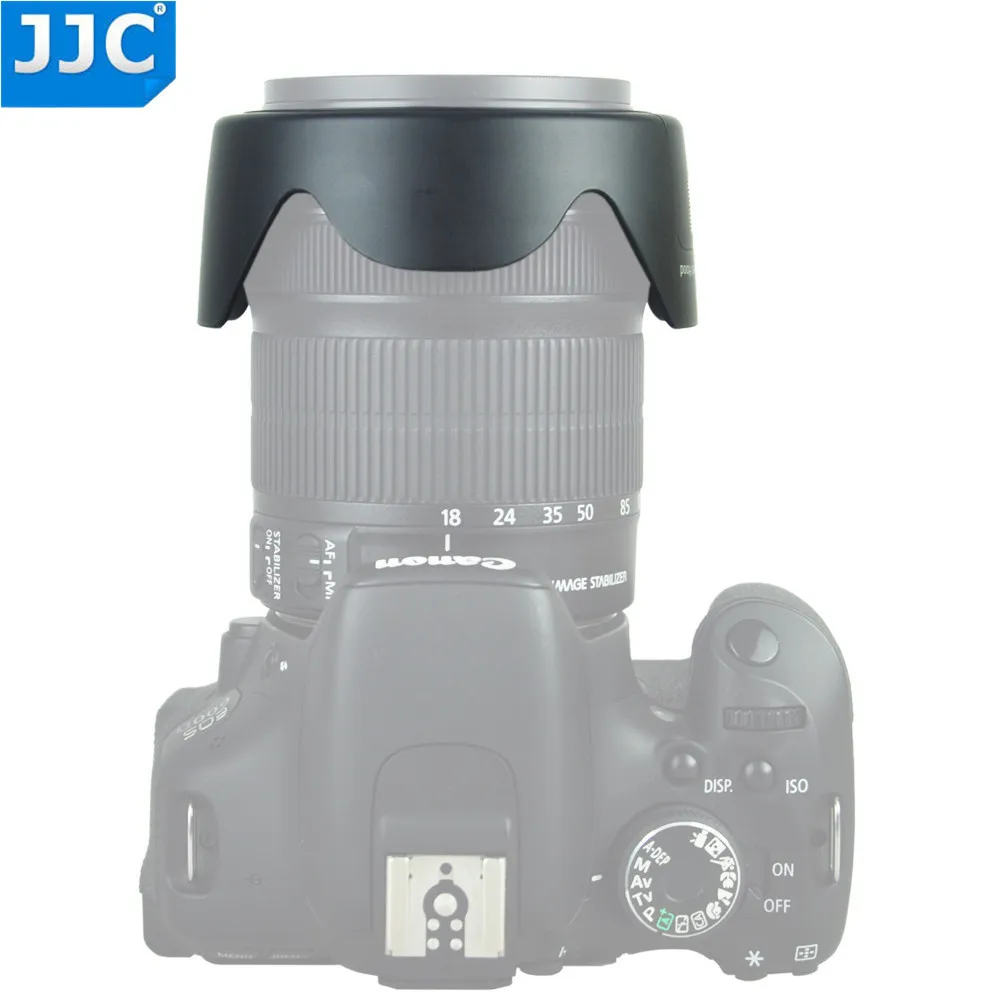 JJC бленда объектива камеры с окном доступа фильтра для Canon 18-135 мм f/3,5-5,6 IS STM объектив заменяет EW-73B