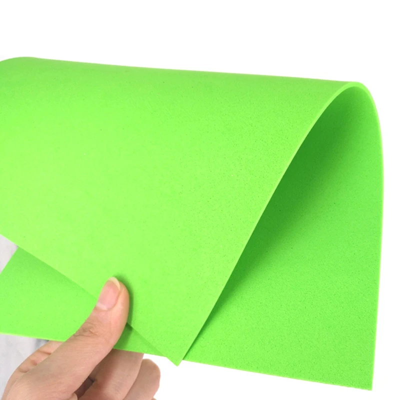 10 Sheets 20x30cm 2mm EVA Foam Paper Sponge Paper Arts and Crafts For Kids Kindergarten Toys DIY Handmade Craft Accessories