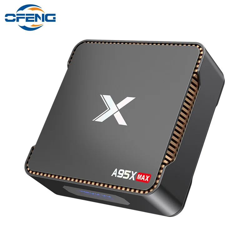 ТВ-приставка A95X MAX X2 Android 8 1 2G 32G Amlogic S905X2 2 4G &amp 5G Wifi BT4.2 1000M Смарт Поддержка