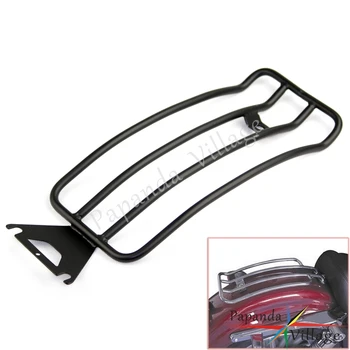 

Motorbike Black Luggage Rack Support Rear Fender Rack For Harley FLHT Electra Glide FLTR Road Glide FLHR Road King Touring