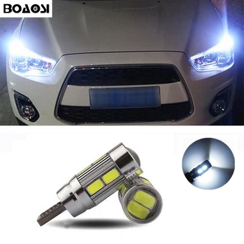

BOAOSI 2x T10 5630SMD LED Error Free Eyebrow Eyelid Light Bulb For Mitsubishi asx lancer 10 outlander 2013 pajero l200 Expo