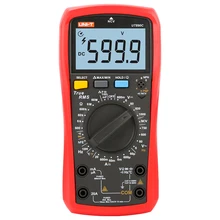 UNI-T UNI T Vero RMS Multimetro Digitale UT890C UT890D + Manuale Range AC DC DMM Frequenza di Capacità Tester di Temperatura Retroilluminazione
