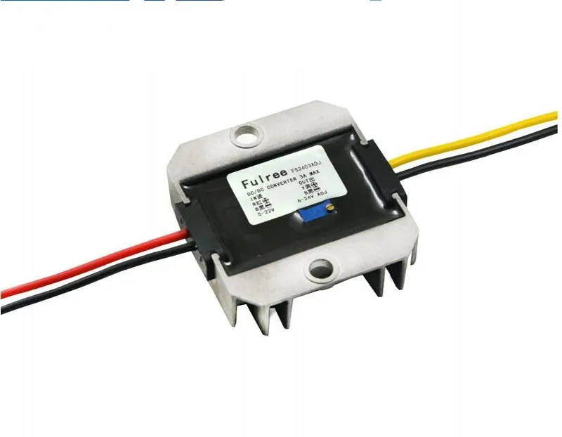 

5V-22V boost to 6V-24V 3A power converter DC-DC boost module