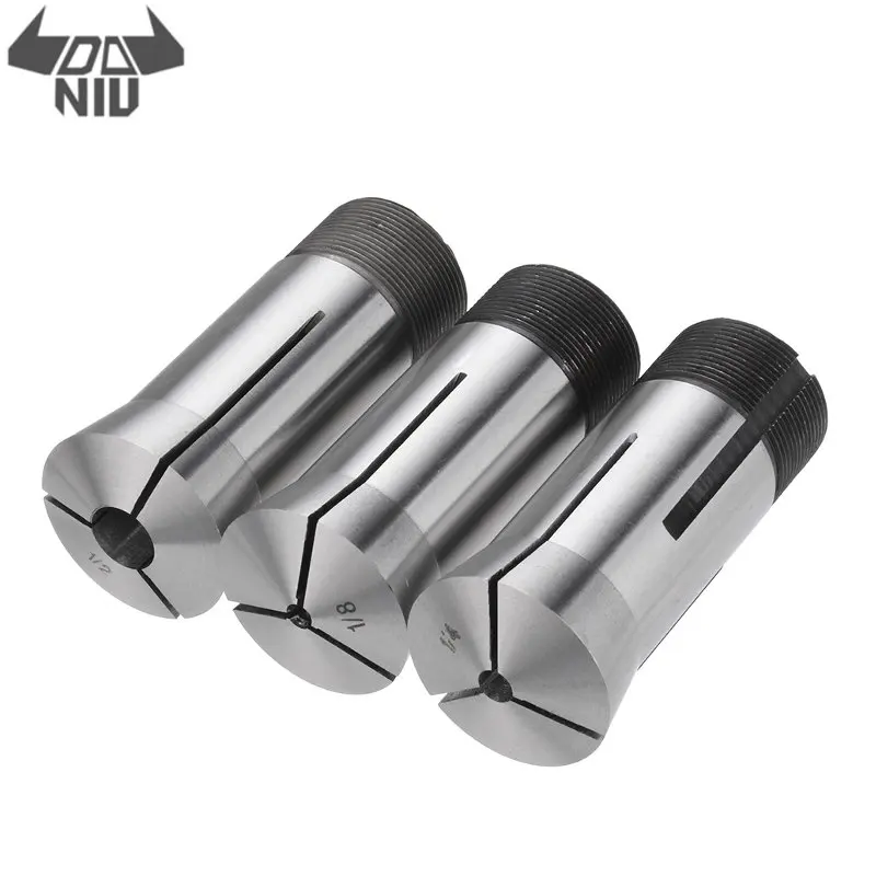 

DANIU Portable Round Type 5C Spring Collet 1/8 1/4 1/2 Inch Spring Clamp Pliers Imperial For Milling Machine Lightweight