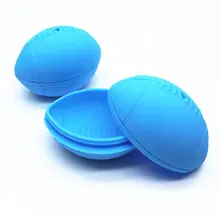 Силиконовая форма для льда Форма для льда регби, футбол хоккейный лед сливки Кухня питьевой охладитель охлаждающие инструменты 3D eco-friendly