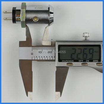 

5 pcs 32mm easily used flat plug plum blossom key electrical switch lock with different keys