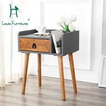 Луи Мода тумбочки креативный Скандинавский минималистский прикроватный шкаф спальня Многофункциональный Мини современный