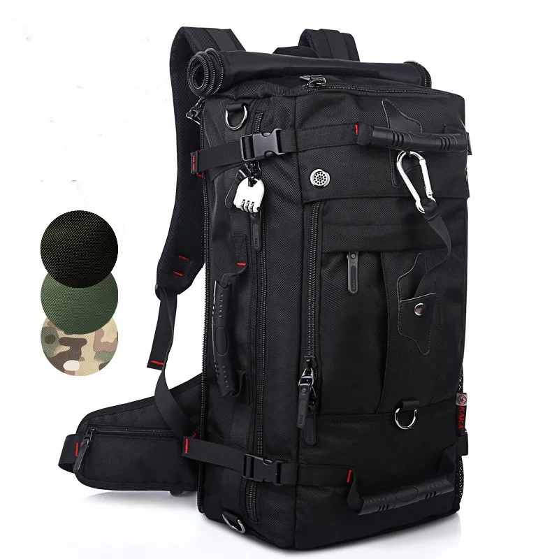 New Men's backpack multi functional Waterproof Oxford bags High capacity Hard backpack Travel
