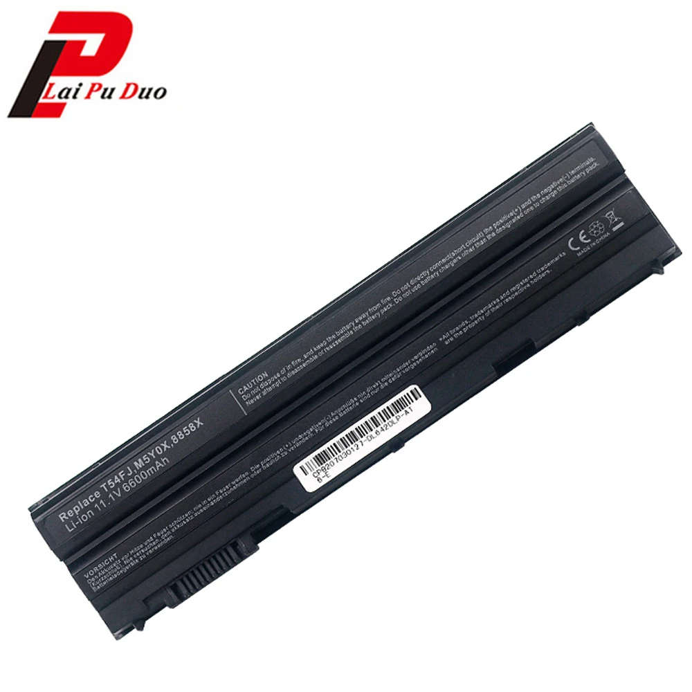 9 cells 6600mAh Battery for Dell Inspiron 15R (5520) for Dell Latitude