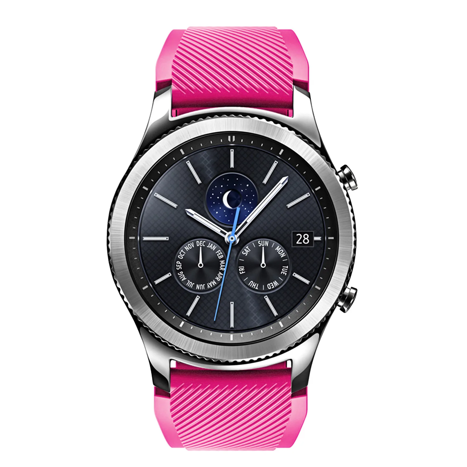 Силиконовый ремешок для часов Gosear мягкий сменный Samsung Gear S3 S 3 Frontier классический