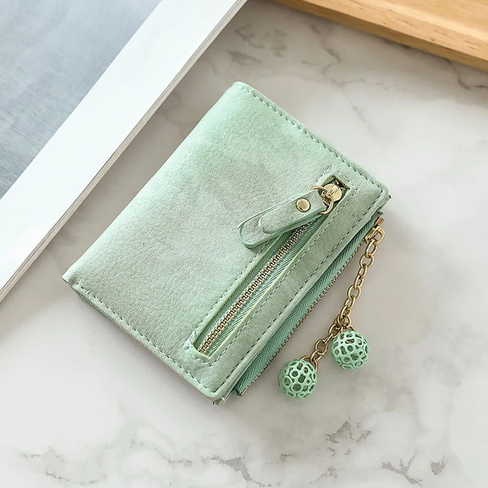 

Fashion Women Simple Wallet Female Bag Hasp Zipper Short Wallet Coin Purse Famous Brand Card Holders Handbag Droship 10Aug 27
