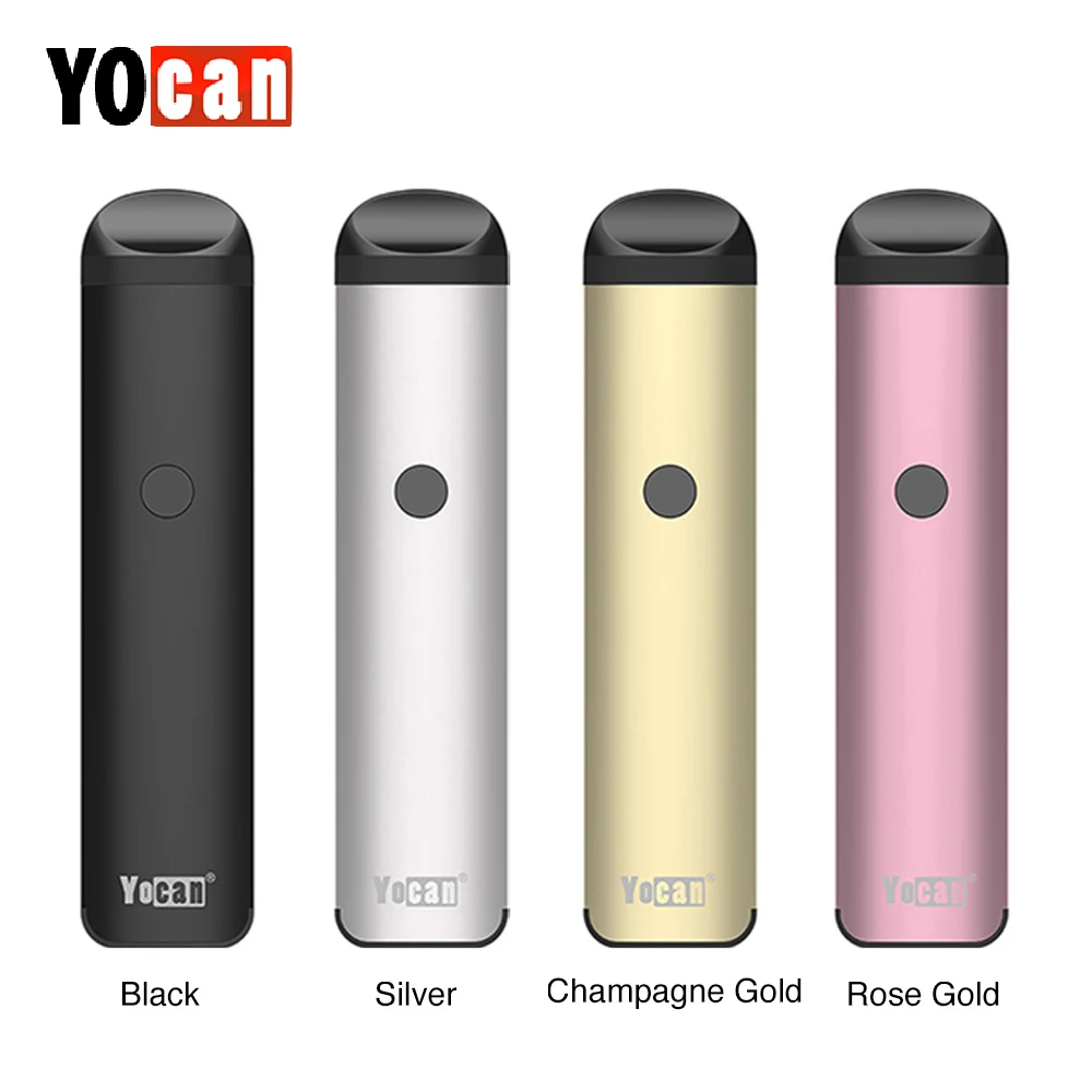 Новый оригинальный Yocan Evolve 2,0 Pod Vape комплект с встроенным аккумулятором 650 мАч и 3 типами многоразового Pod система Vape ручка против MINIFIT