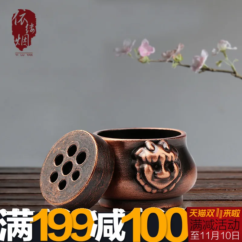 

Cyclone Puxadores Thumb Tip Copper Censer Bronze For Lions Ear Furnace Incense Inserted Line Teachers Appliance Mini Pocket