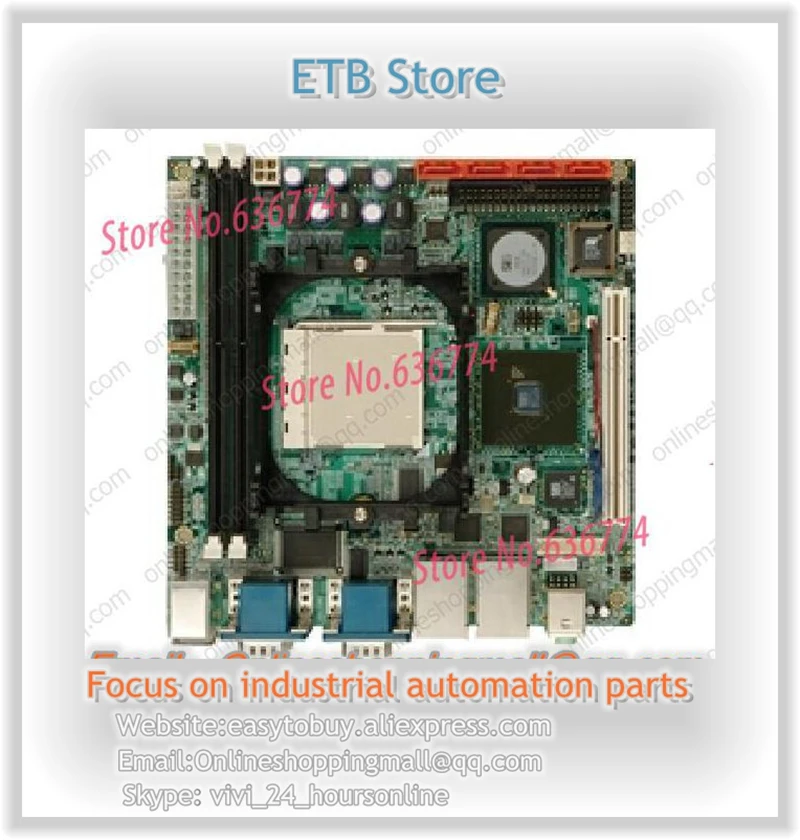 

IPC board kino-761 am2 lvds-r10 dual ethernet port 3 com