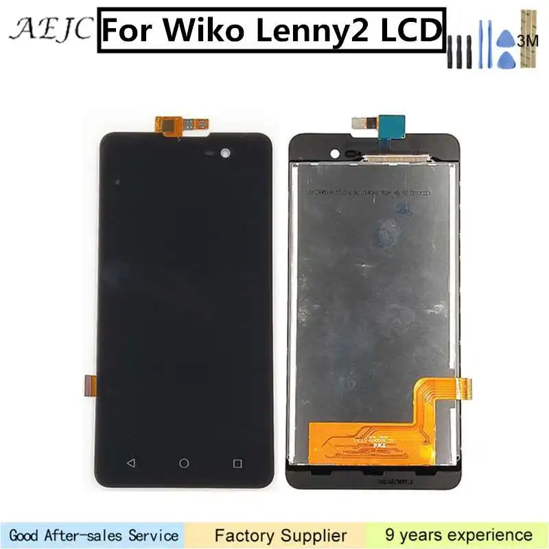 

5" For Wiko Tommy 2 LCD Display and Touch Screen Digitizer Panel Assembly Replacement For Wiko Tommy 2 LCD with free 3M Sticker