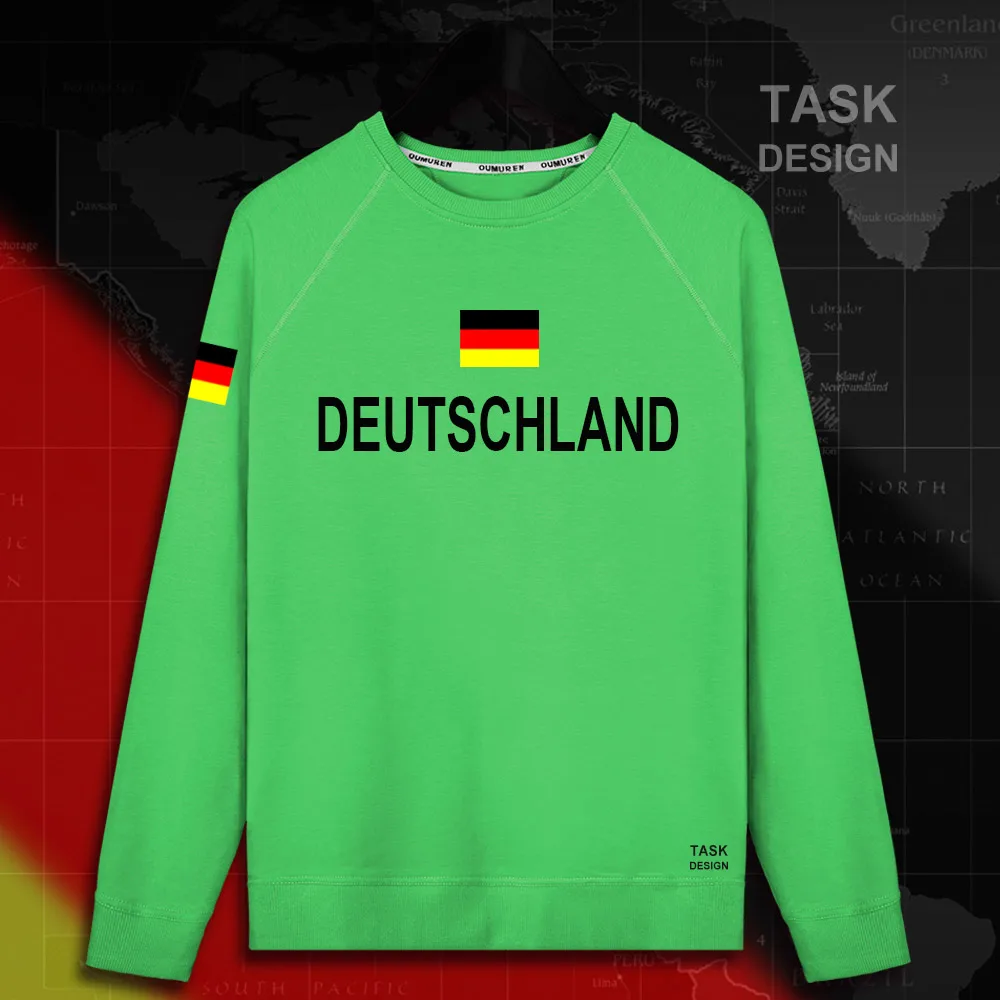 Немецкая немецкая Толстовка Deutschland пуловер Мужская толстовка тонкая уличная