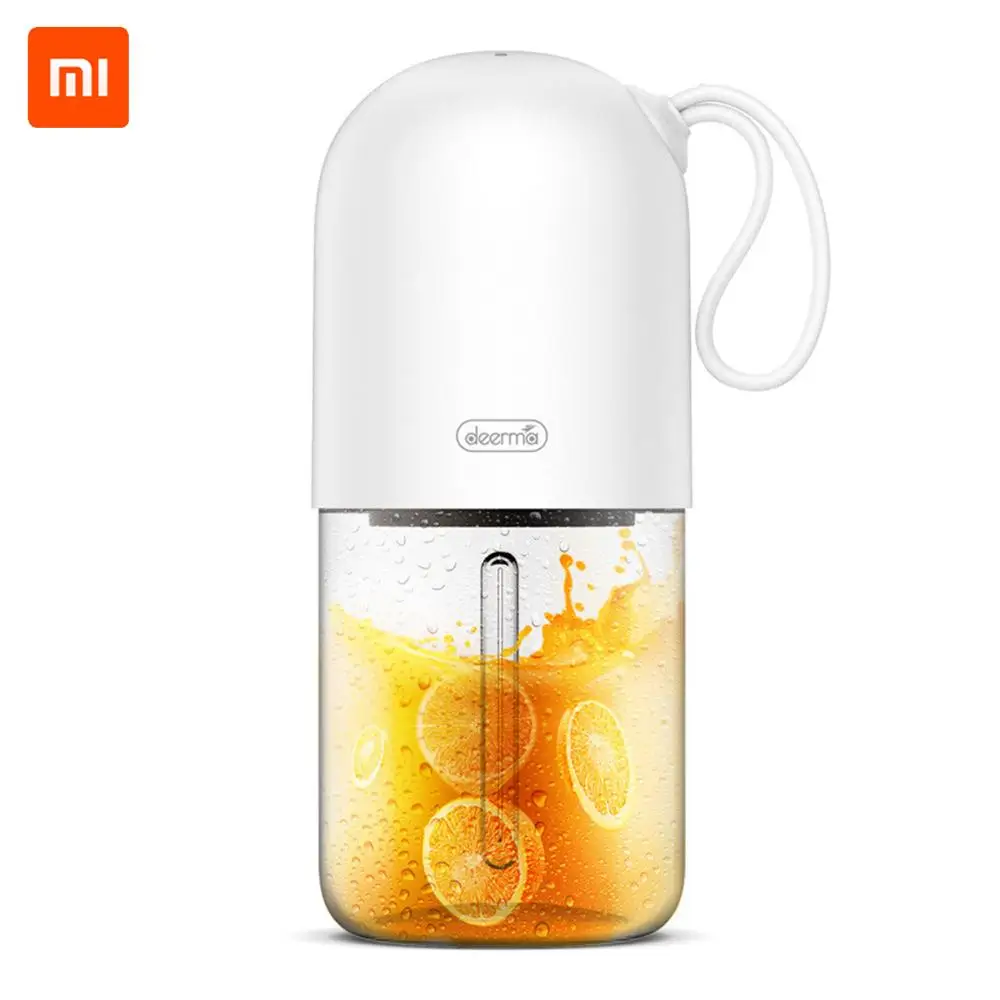 Günstige Neue Xiaomi Deerma 300ml Tragbare Elektrische Entsafter Mixer Mini USB Aufladbare Elektrische Saft maschine Mixer Cup für Sport Kinder