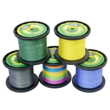 1000m Fishing PE Braid Line Mixcolor Free Fisher